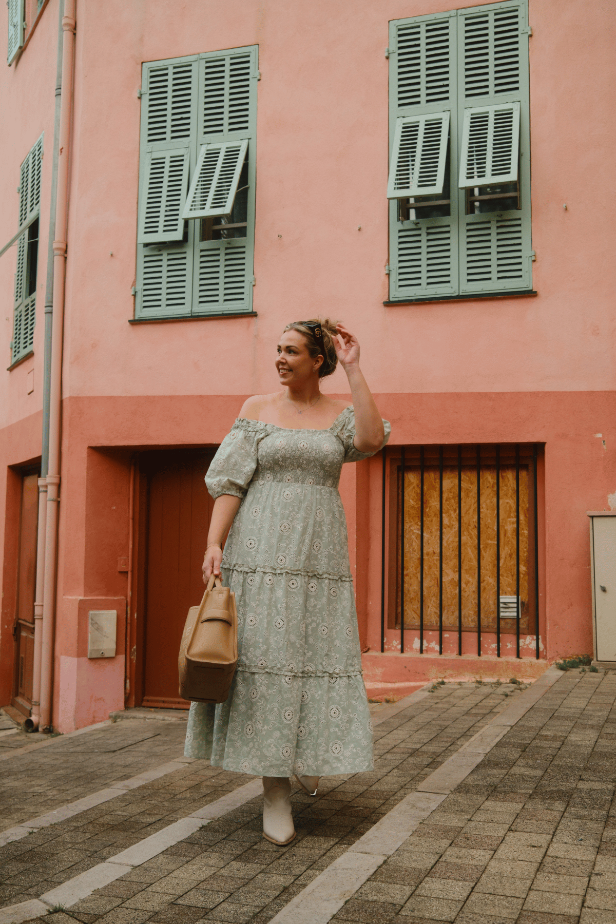 By Lien Breeze Maxi Kjole - Frosty Green