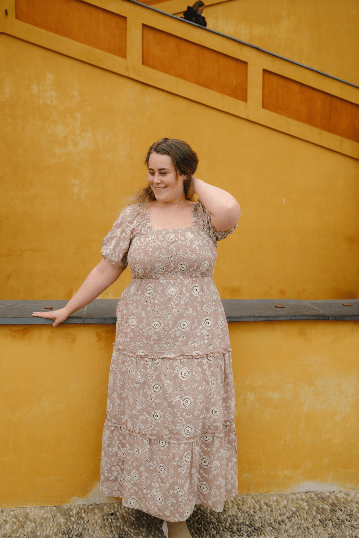 By Lien Breeze Maxi Kjole - Mocha Merinque