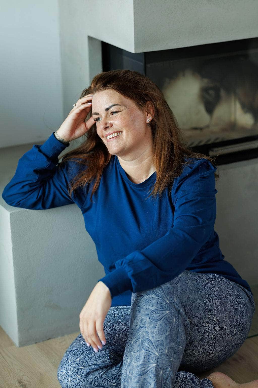 By Lien Comfort Pysj - Dame - Estate Blue