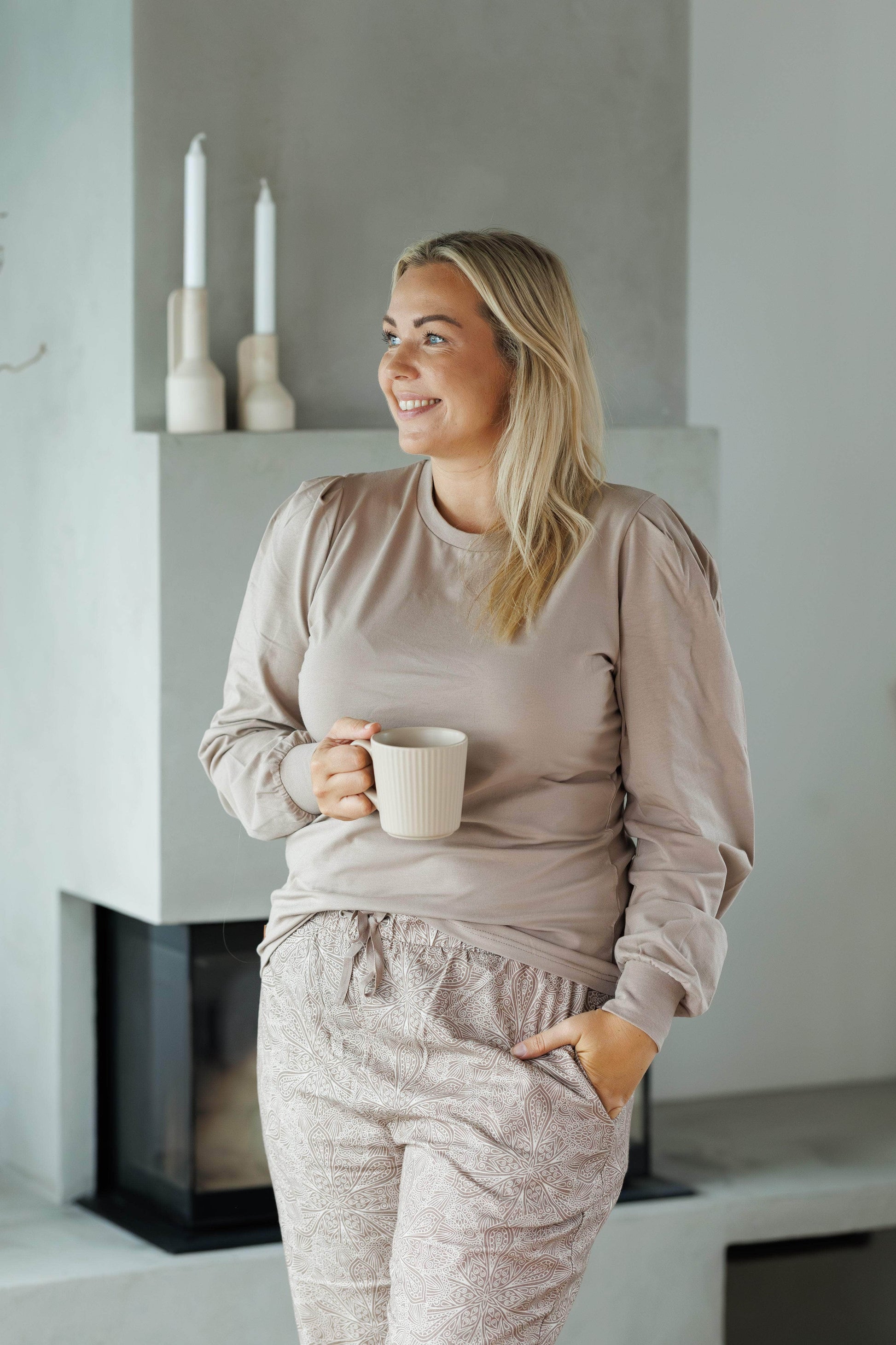 By Lien Comfort Pysj - Dame - Mocha Merinque