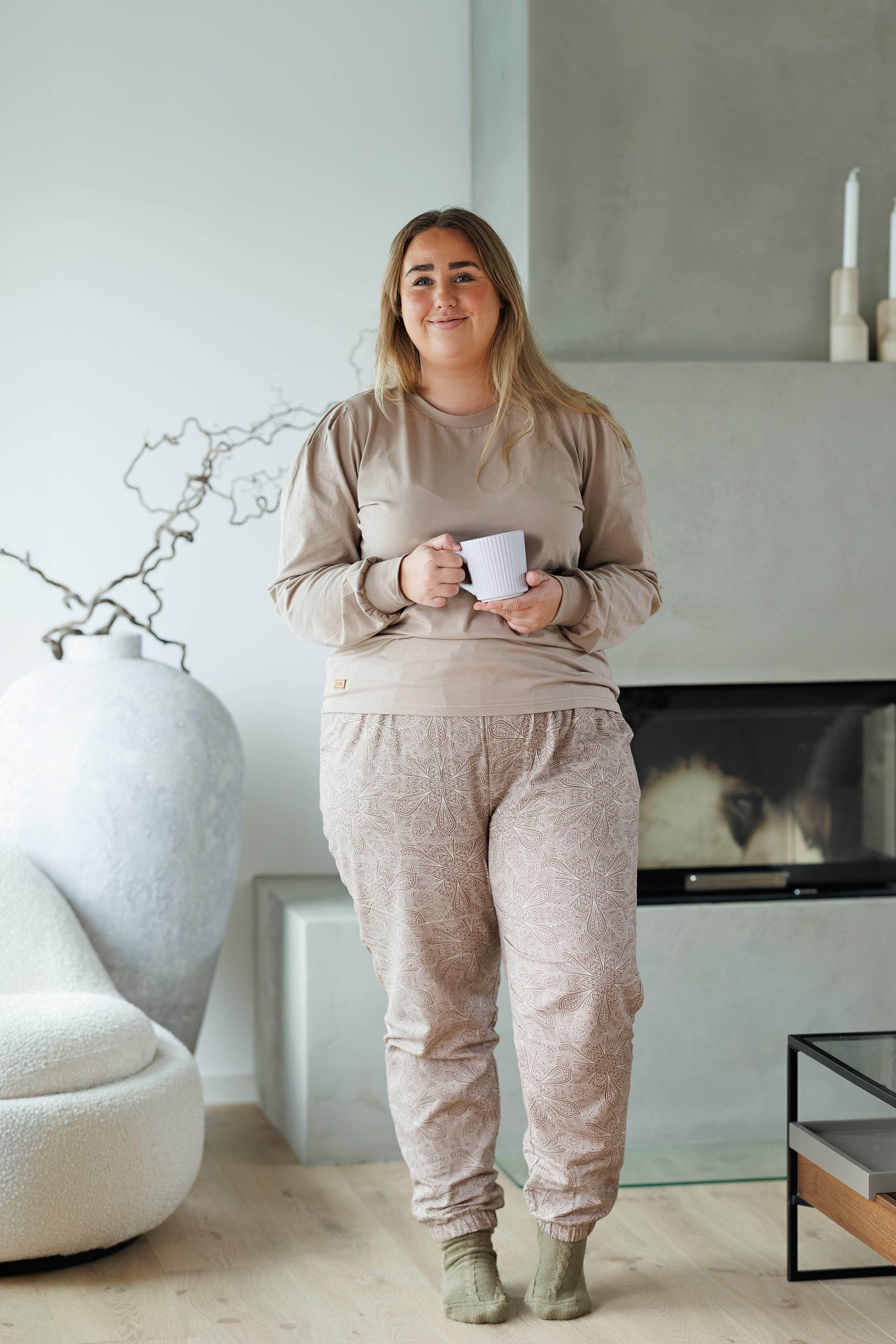 By Lien Comfort Pysj - Dame - Mocha Merinque