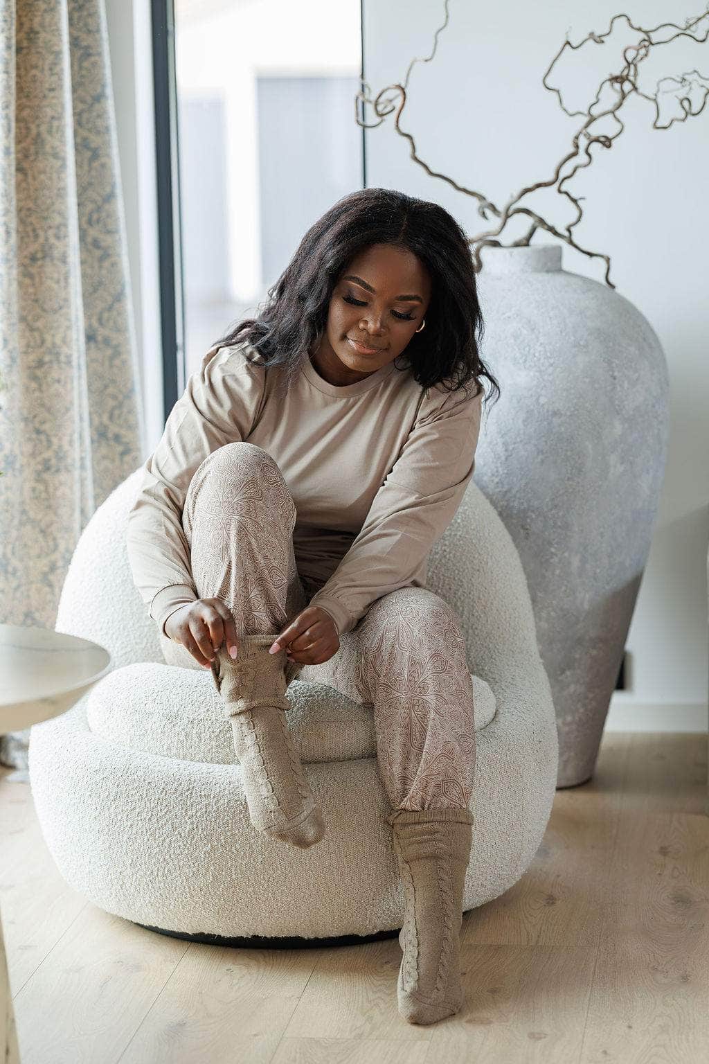 By Lien Comfort Pysj - Dame - Mocha Merinque