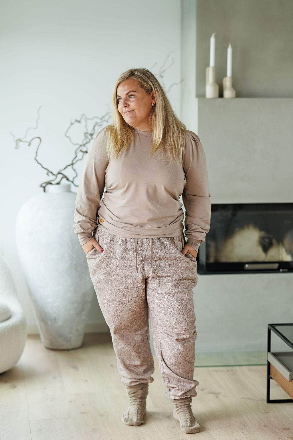 By Lien Comfort Pysj - Dame - Mocha Merinque