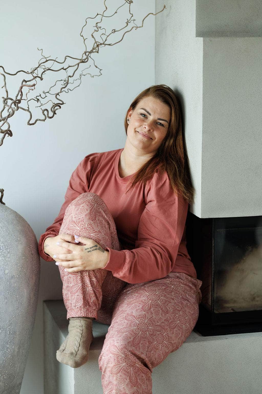 By Lien Comfort Pysj - Dame - Withered Rose