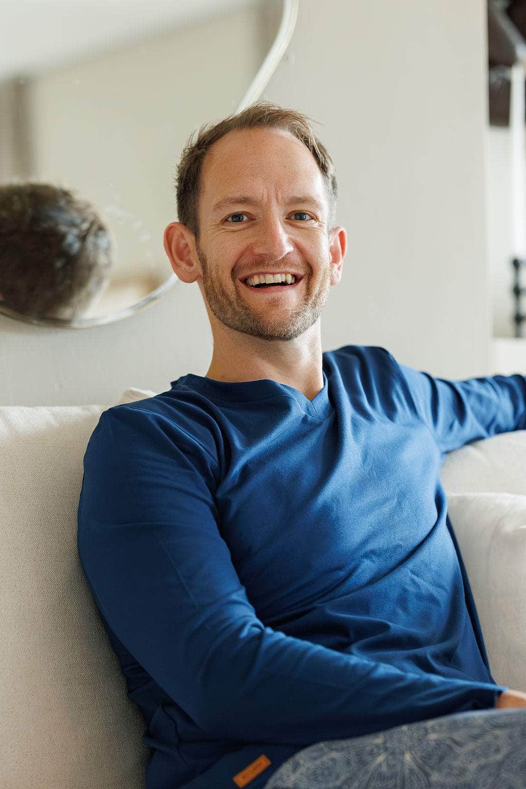 By Lien Comfort Pysj - Herre - Estate Blue