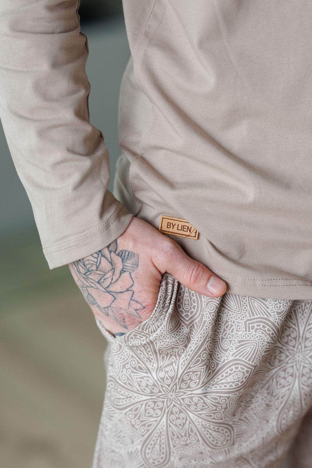 By Lien Comfort Pysj - Herre - Mocha Merinque