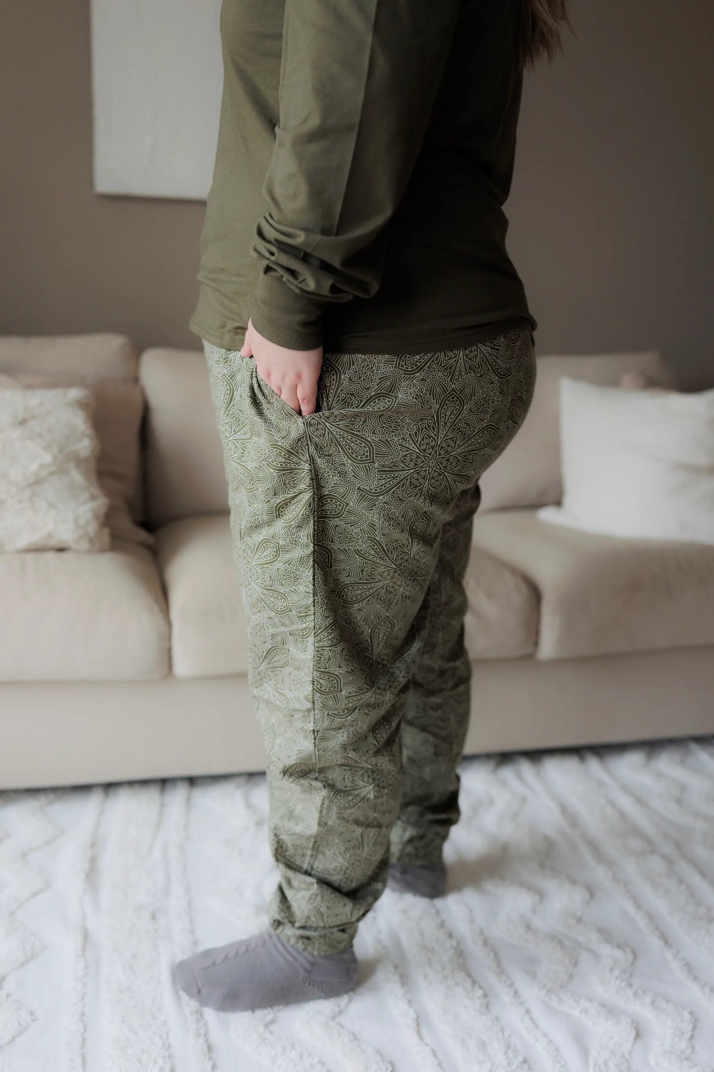 By Lien Comfort Pysjamas Dame - Olive Night