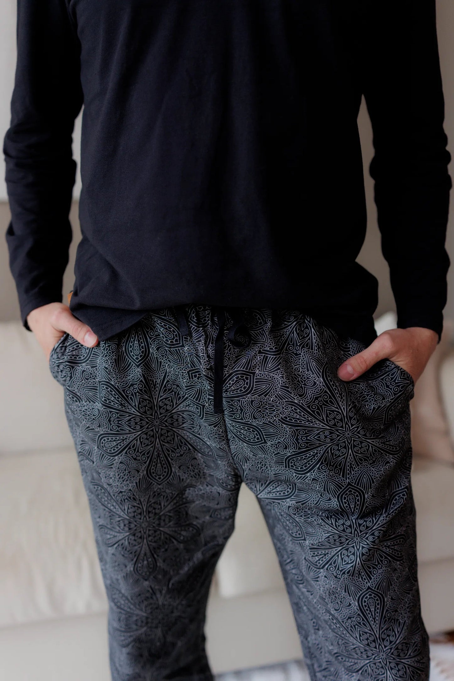 By Lien Comfort Pysjamas Herre - Black Onyx