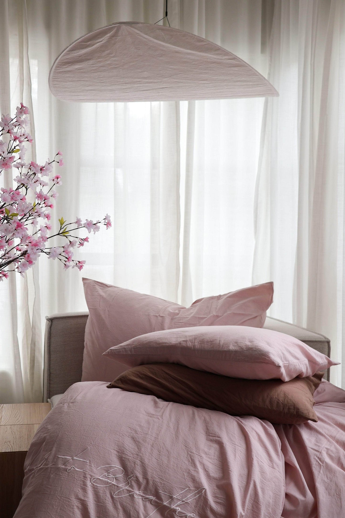 By Lien Delicate Sengetøy 220X140 - Icy Pink