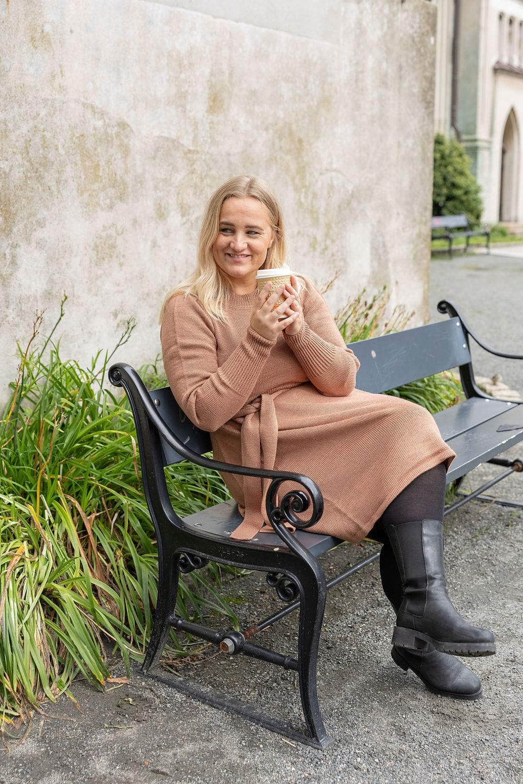 By Lien Fairy Kjole - Mocha Mousse