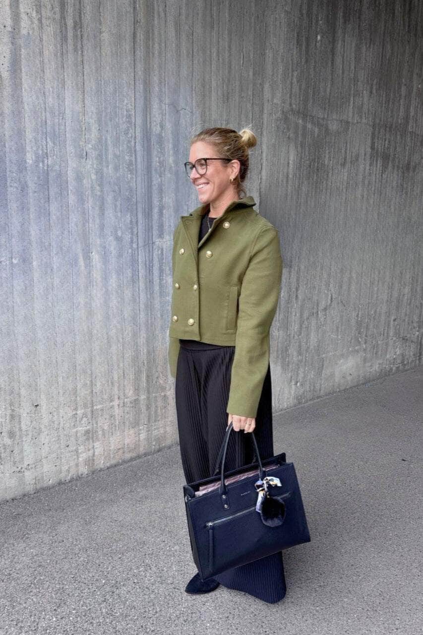 By Lien Middelton jakke - Olive Night