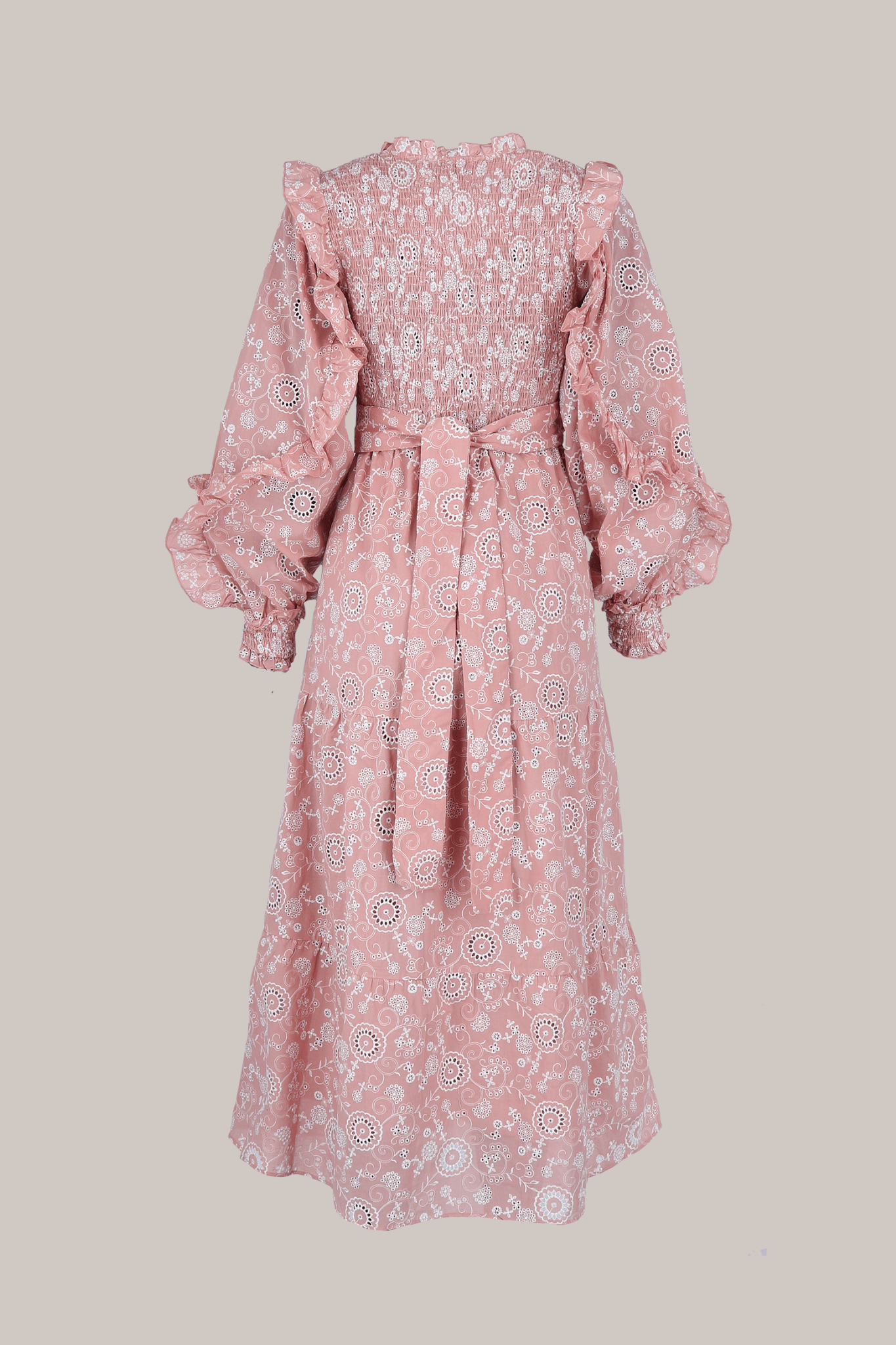 By Lien Riviera Maxi Kjole - Cameo Brown
