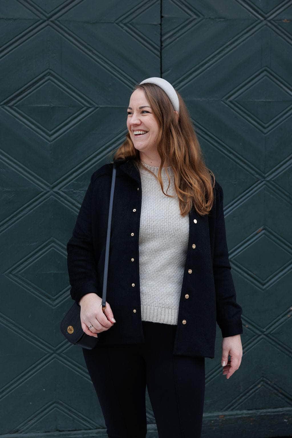 By Lien Wooly Jacket - Black Beauty