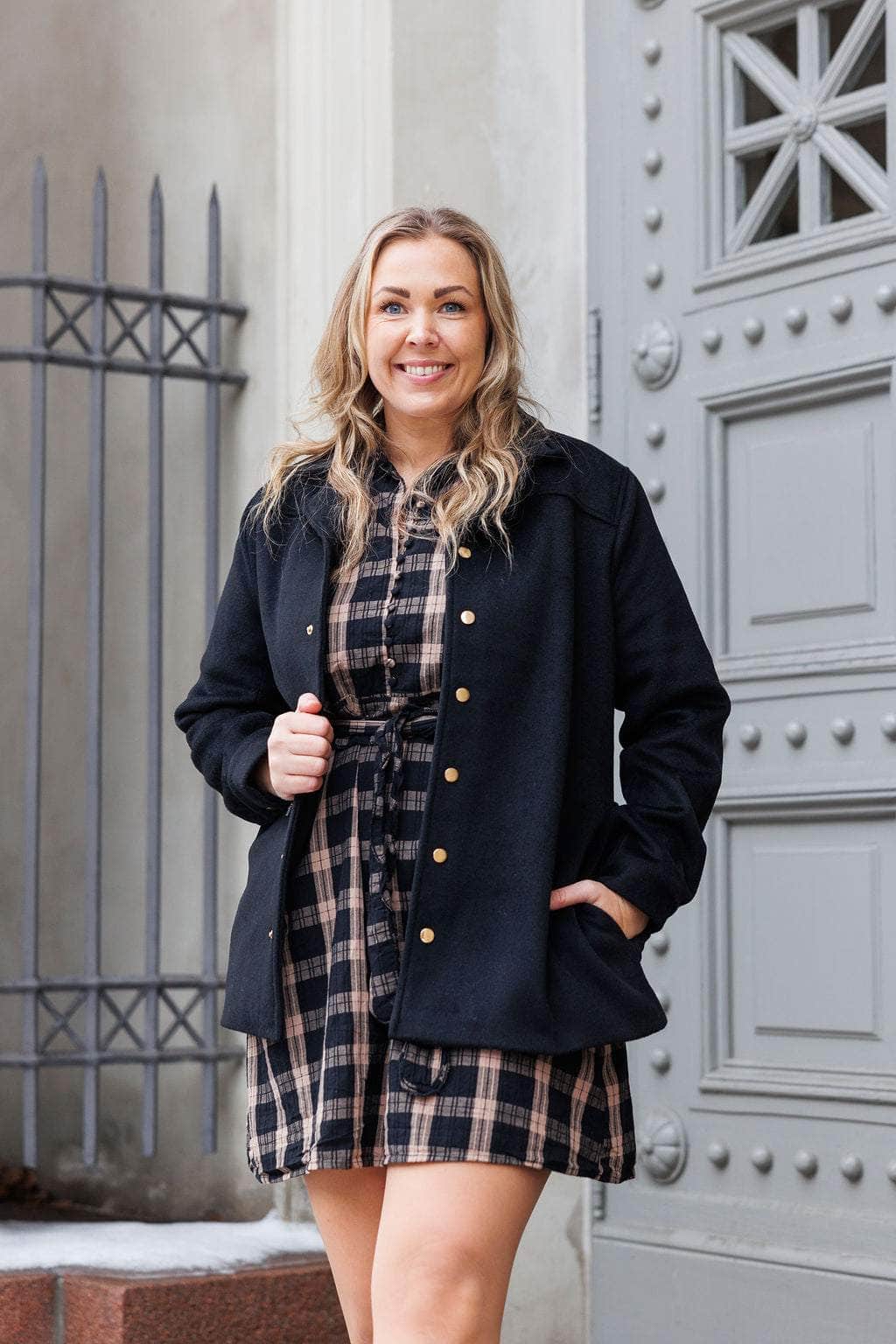 By Lien Wooly Jacket - Black Beauty