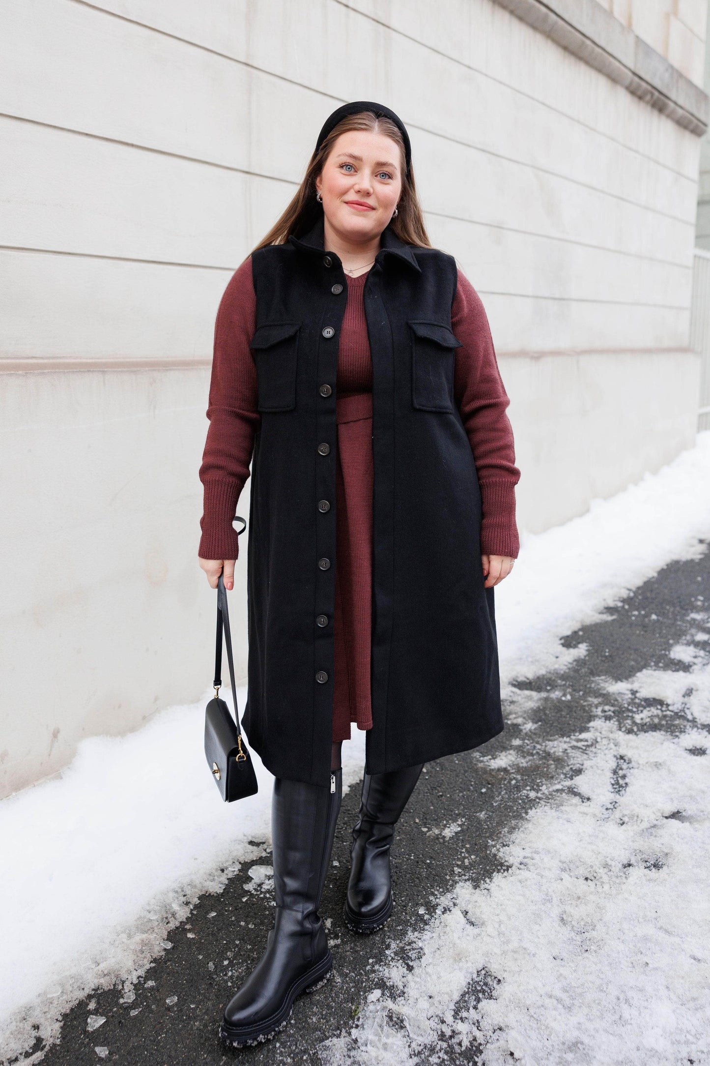 By Lien Wooly Vest - Black Beauty