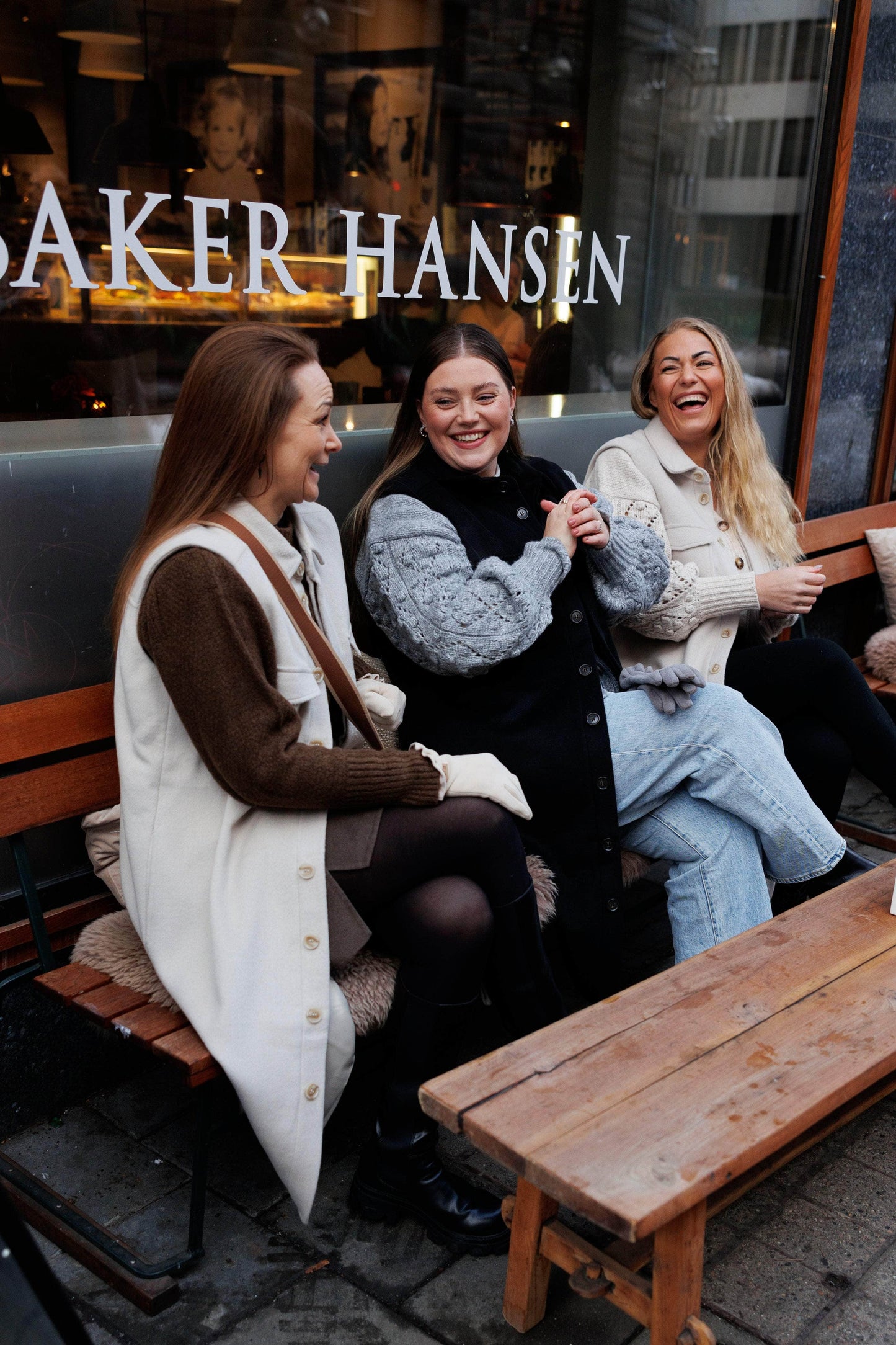 By Lien Wooly Vest - French Oak