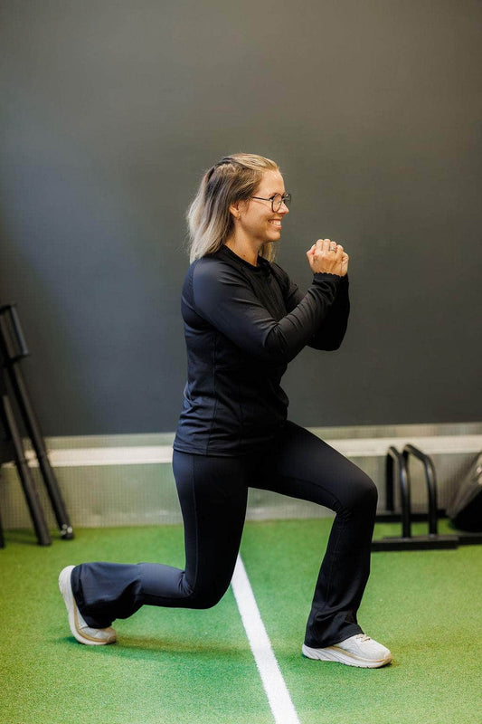 By Lien ZEN Flared Treningstigths Regular - Black Onyx