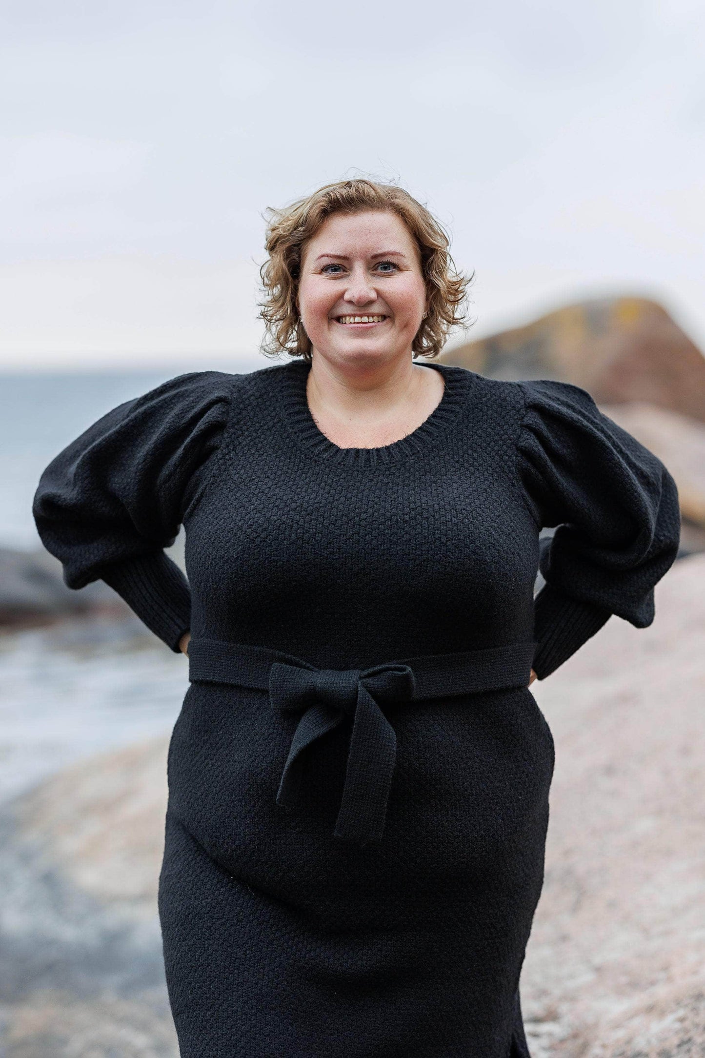 ByLien-Shop Chunky Dress - Black Onyx