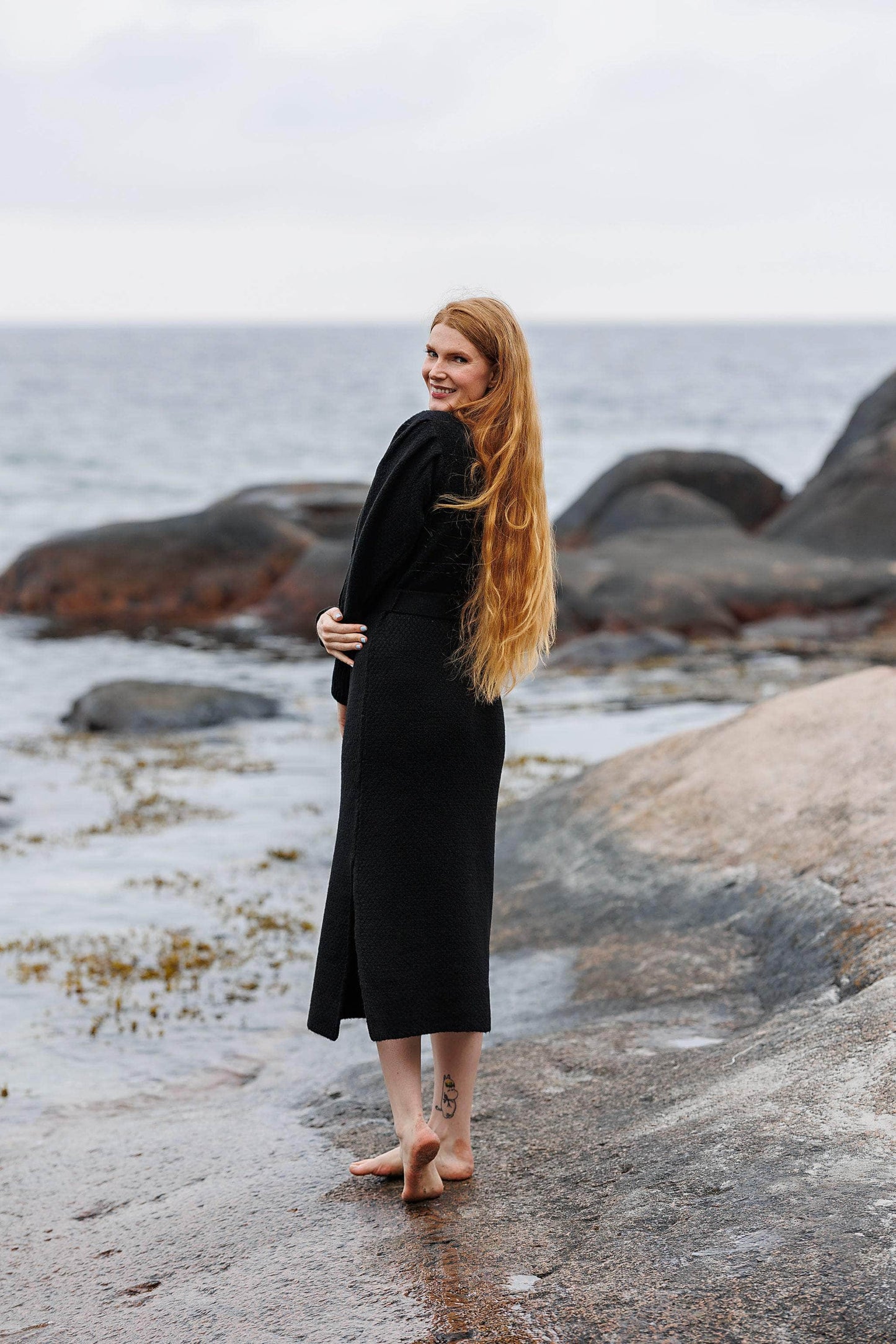 ByLien-Shop Chunky Dress - Black Onyx