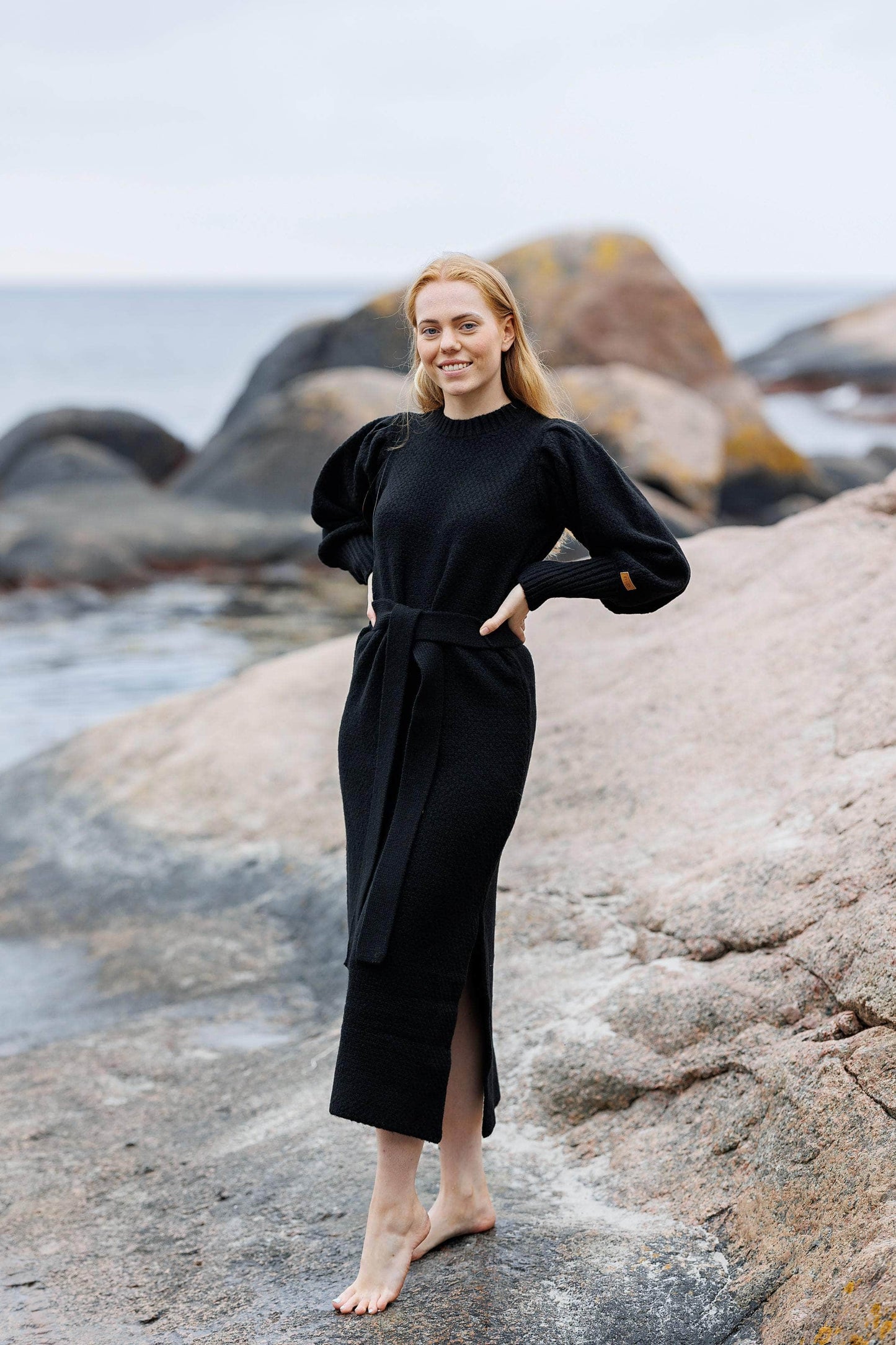 ByLien-Shop Chunky Dress - Black Onyx