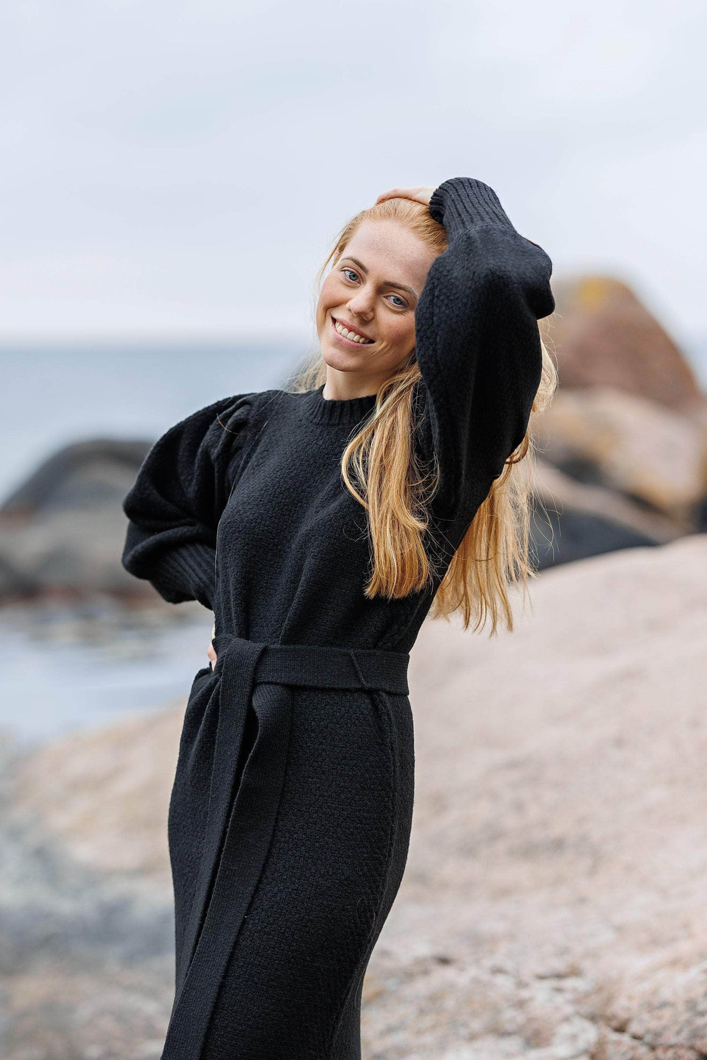 ByLien-Shop Chunky Dress - Black Onyx