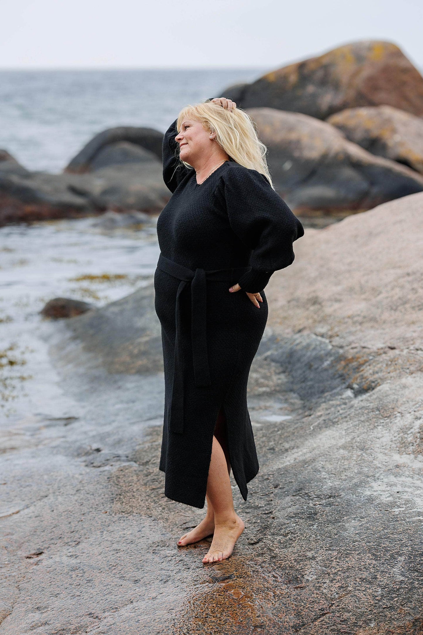 ByLien-Shop Chunky Dress - Black Onyx