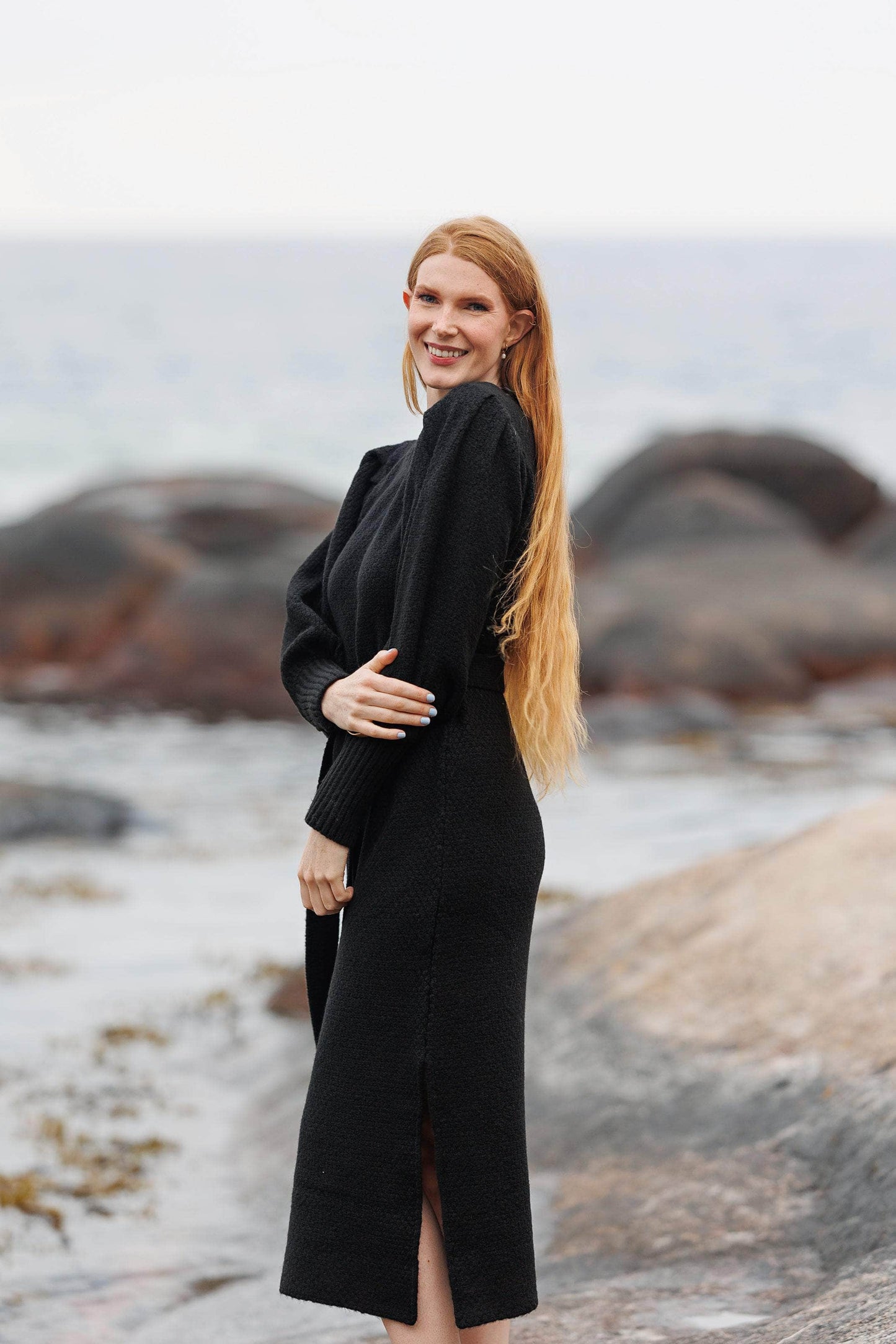 ByLien-Shop Chunky Dress - Black Onyx