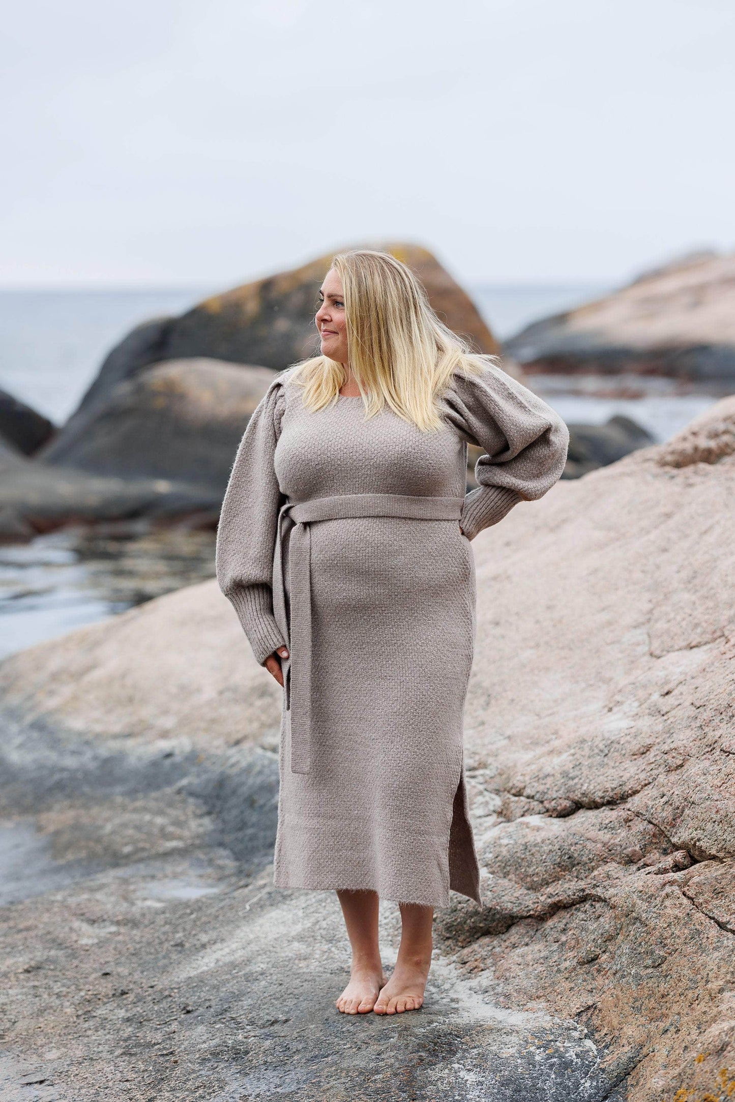 ByLien-Shop Chunky Dress - Simply Taupe