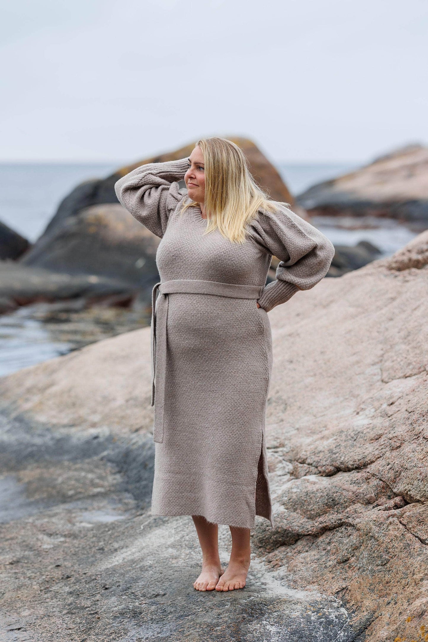 ByLien-Shop Chunky Dress - Simply Taupe