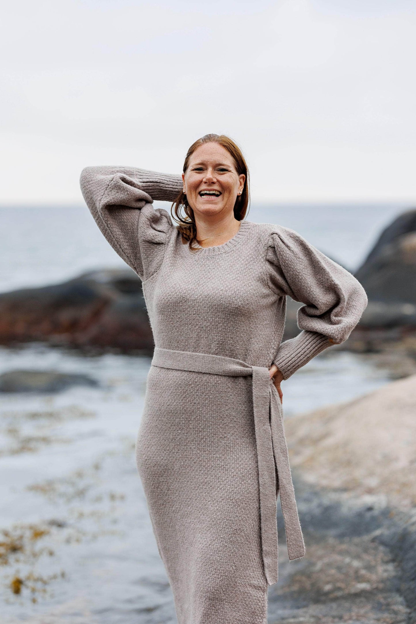 ByLien-Shop Chunky Dress - Simply Taupe