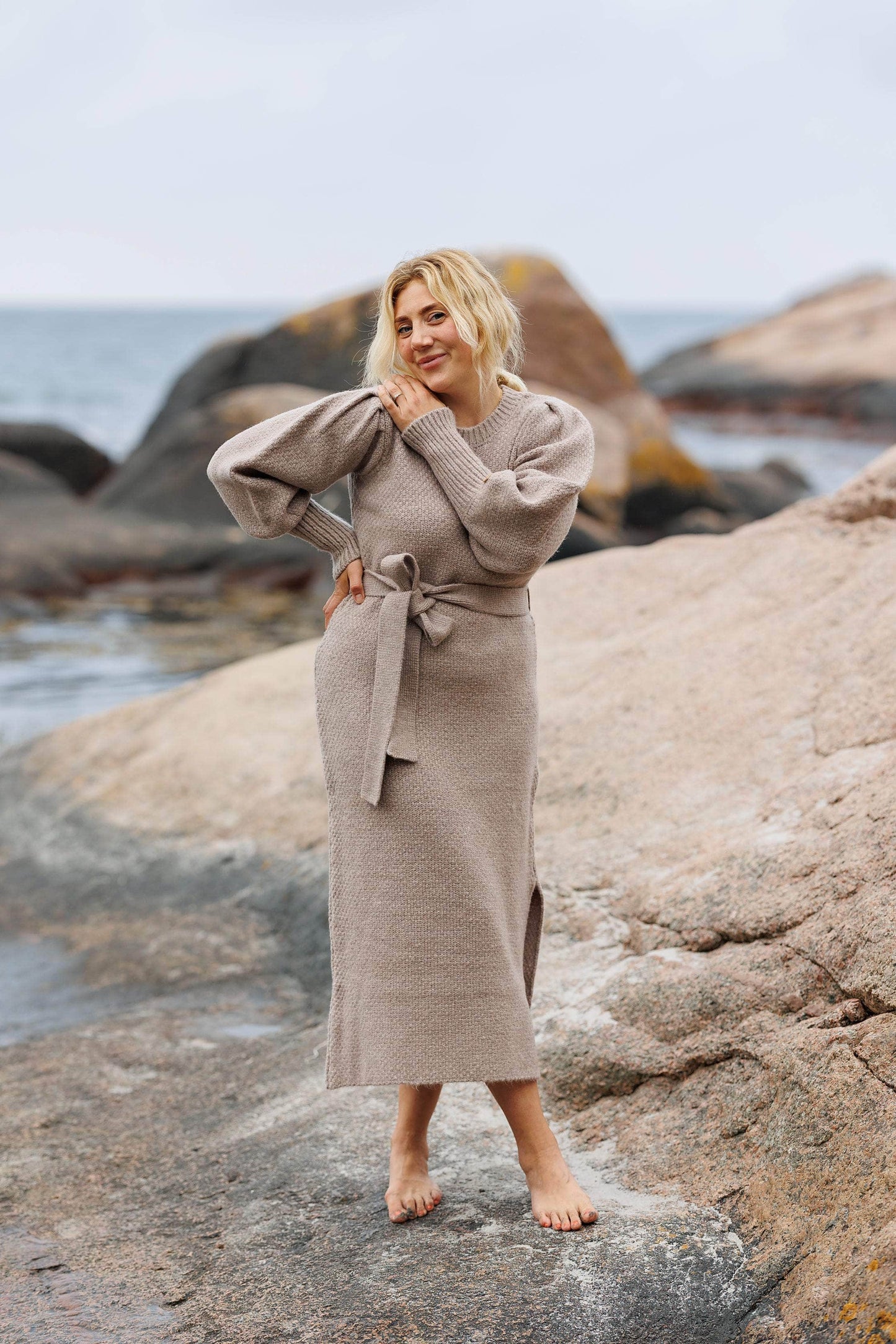ByLien-Shop Chunky Dress - Simply Taupe