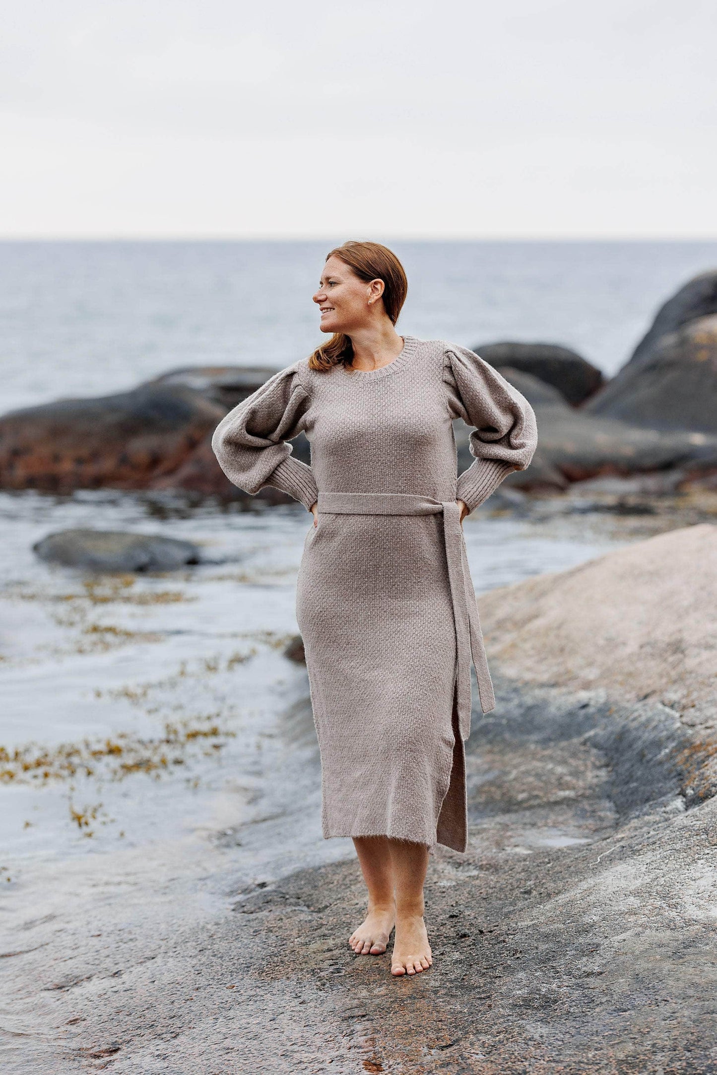 ByLien-Shop Chunky Dress - Simply Taupe