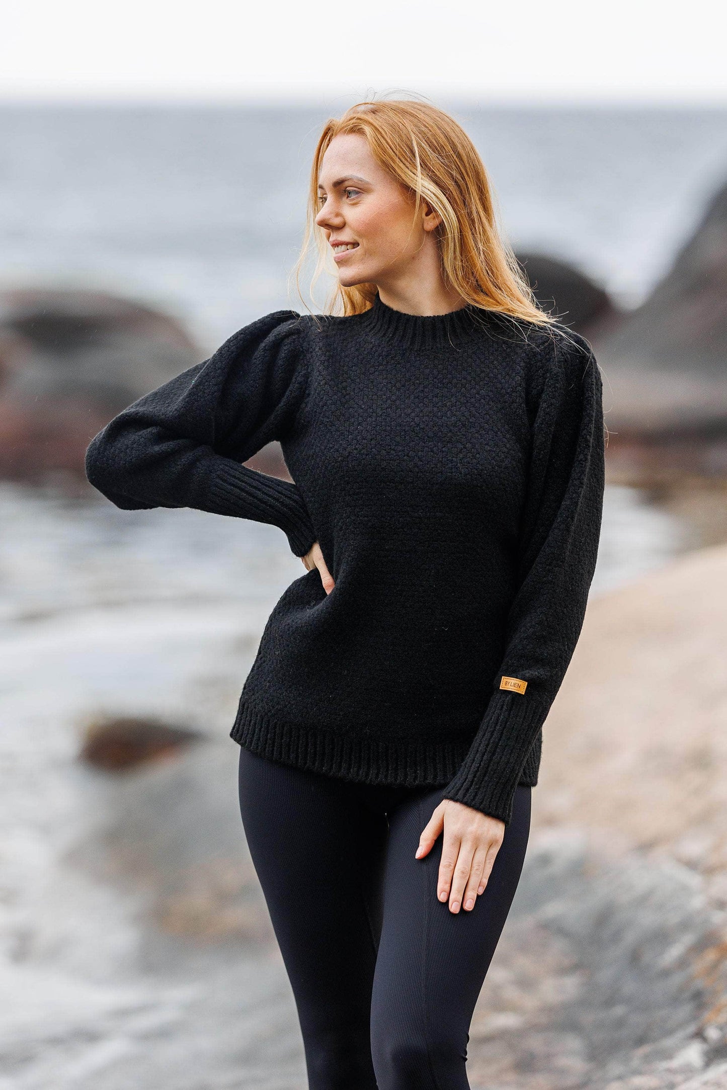 ByLien-Shop Chunky Sweater - Black Onyx