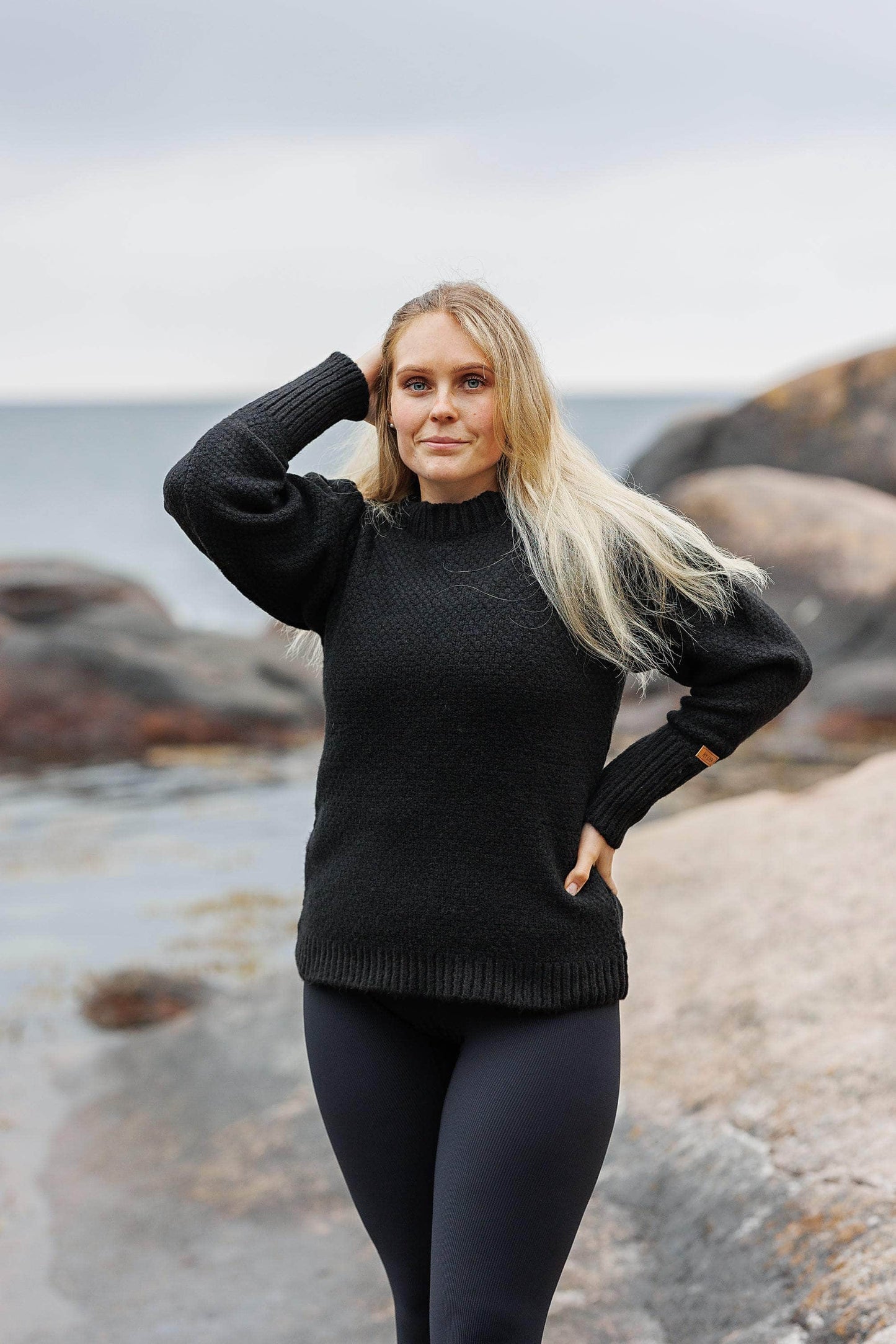 ByLien-Shop Chunky Sweater - Black Onyx