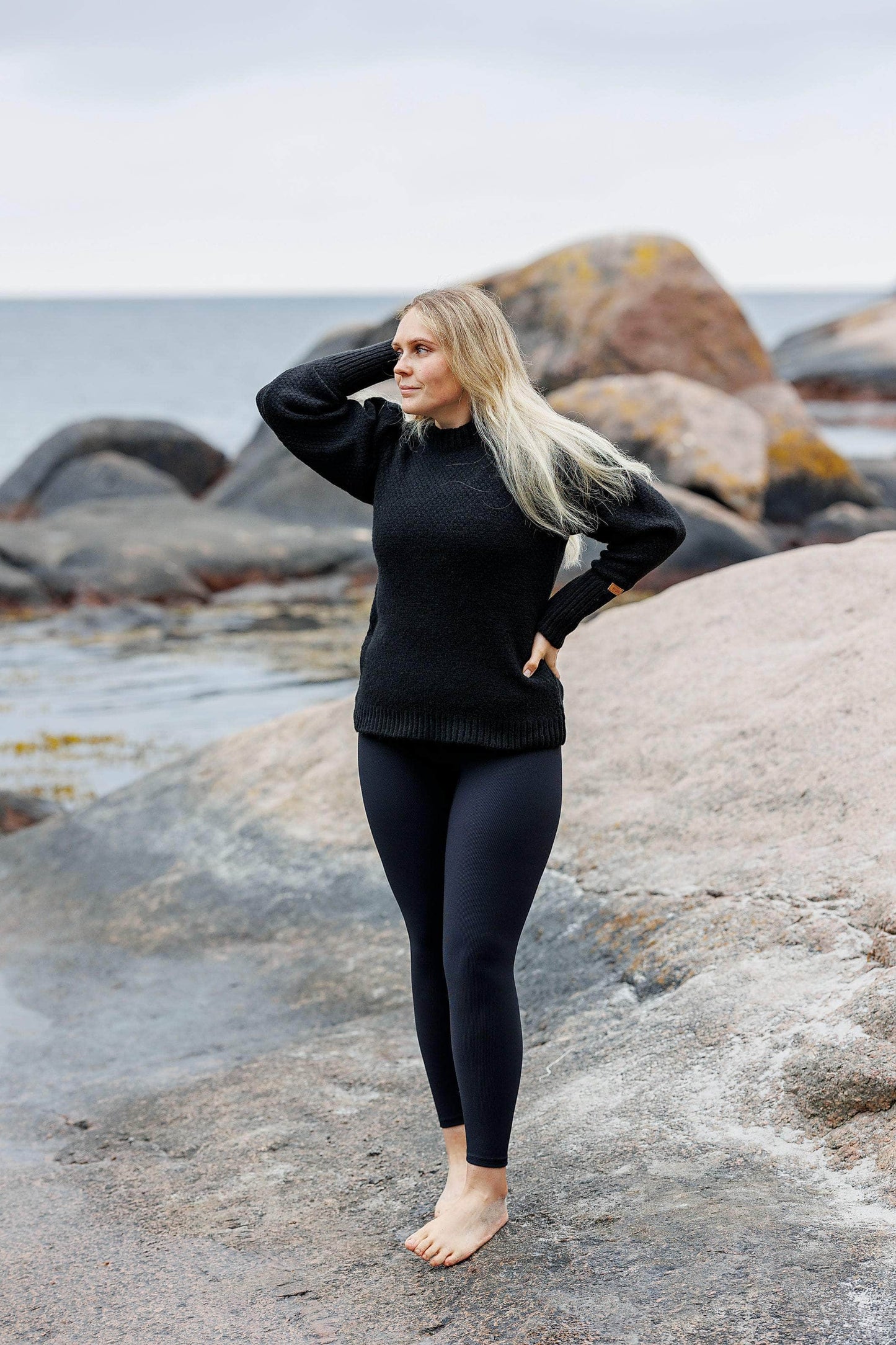 ByLien-Shop Chunky Sweater - Black Onyx