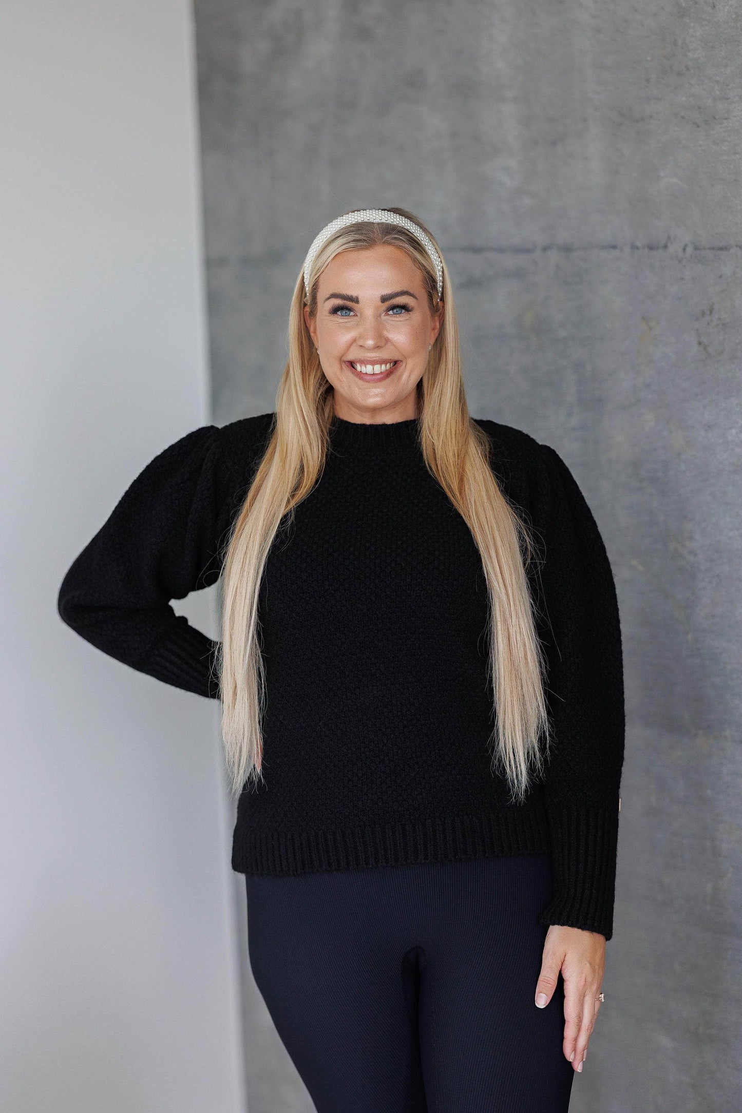 ByLien-Shop Chunky Sweater - Black Onyx