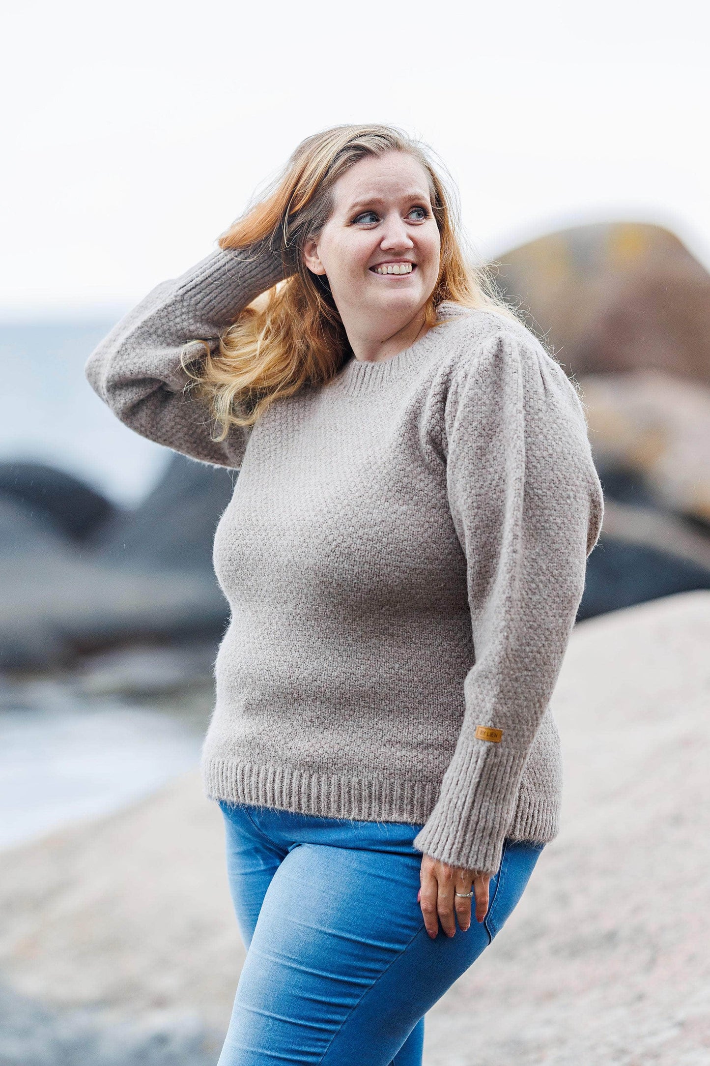 ByLien-Shop Chunky Sweater - Simply Taupe