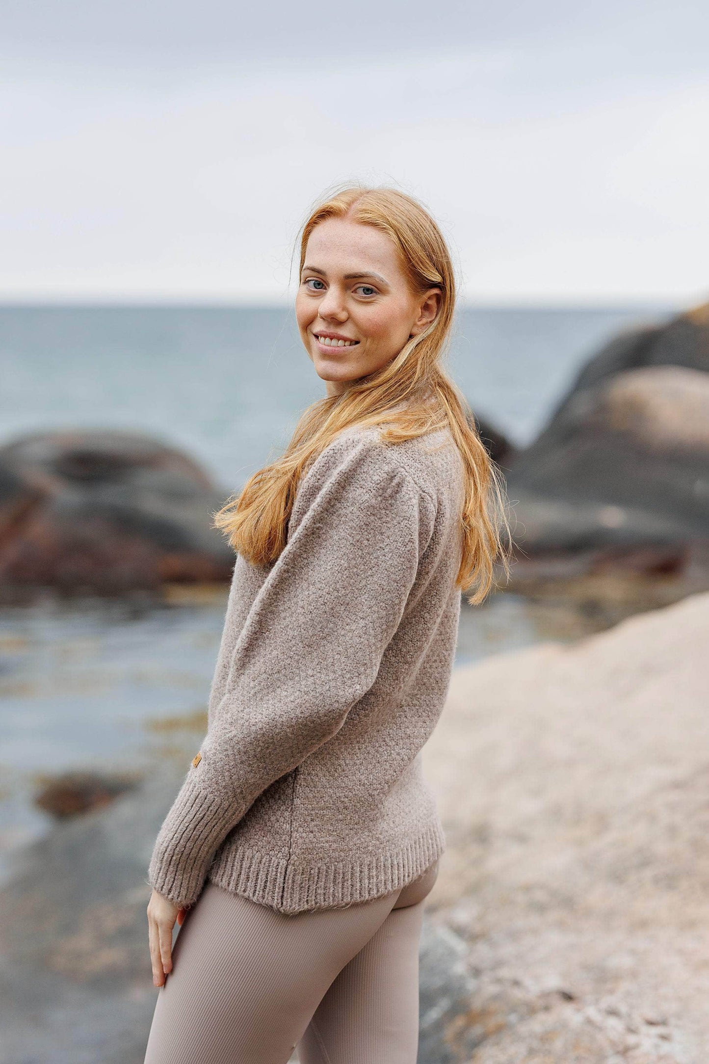ByLien-Shop Chunky Sweater - Simply Taupe