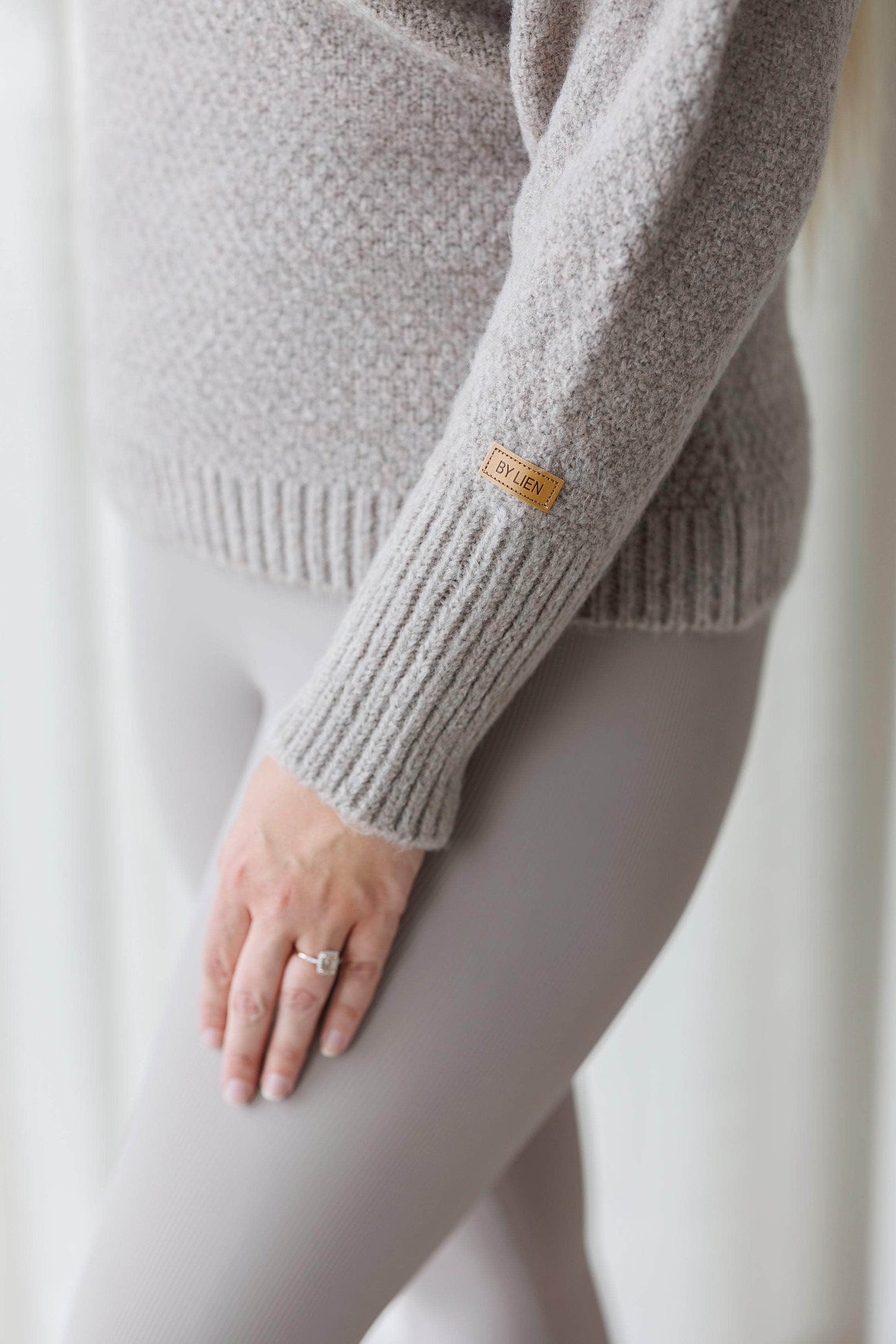ByLien-Shop Chunky Sweater - Simply Taupe