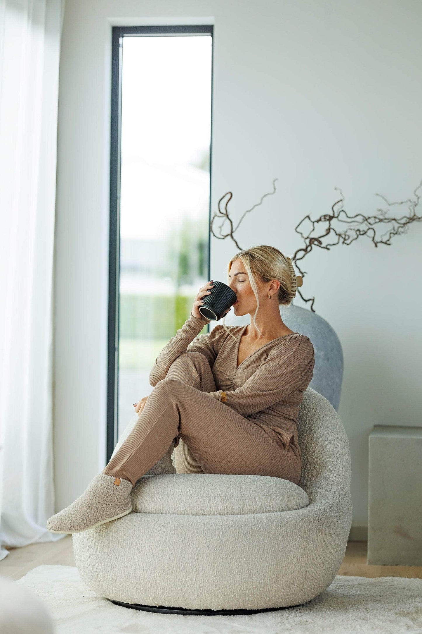 ByLien-Shop Peaceful Loungewear Bukse - Portobello
