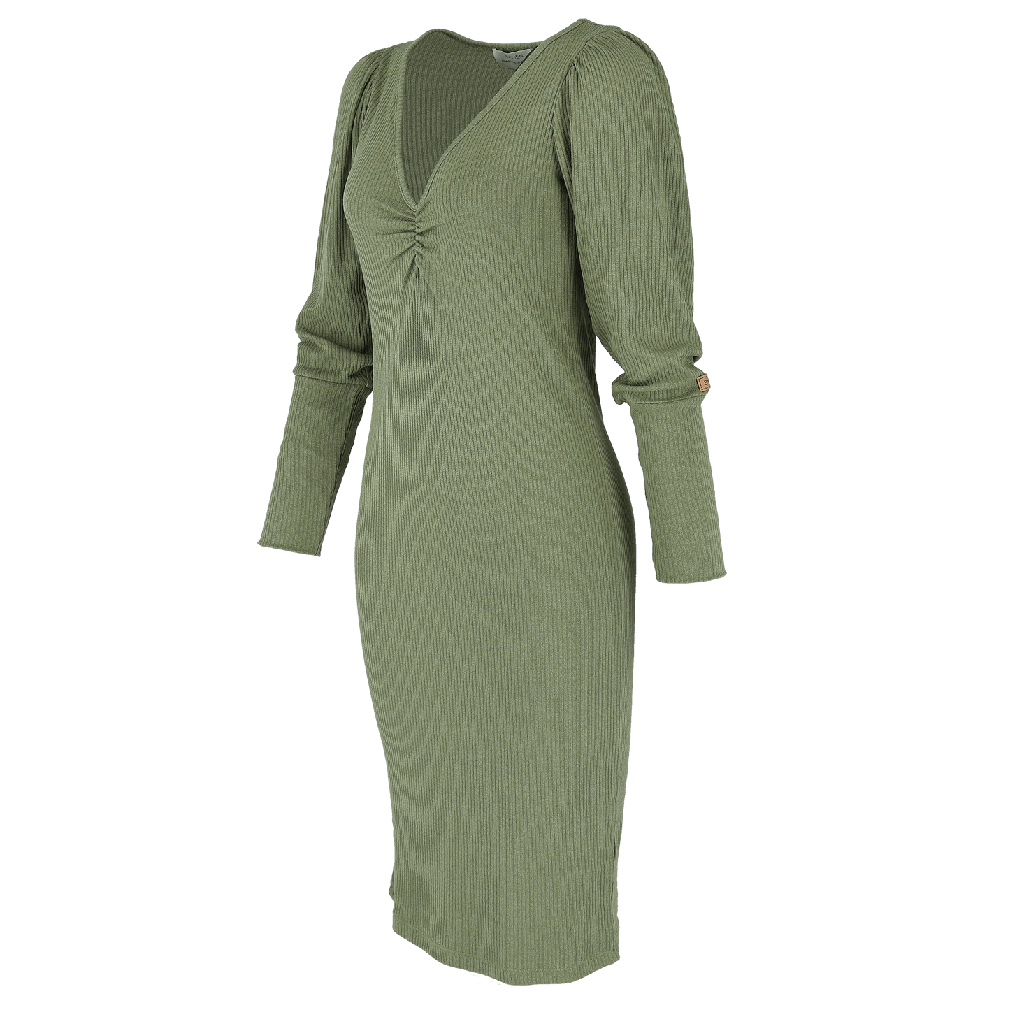ByLien-Shop Peaceful Loungewear Kjole - Oil Green