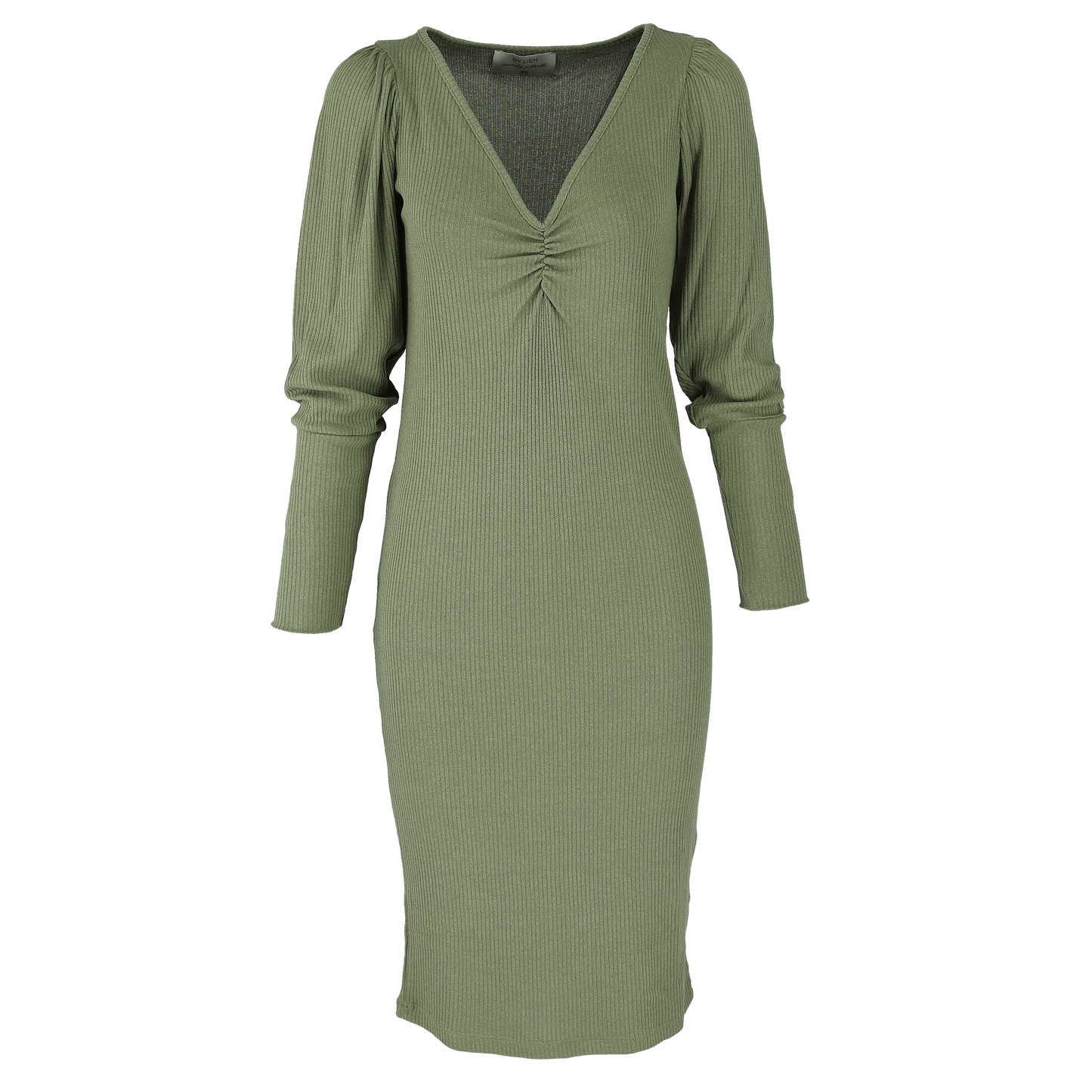 ByLien-Shop Peaceful Loungewear Kjole - Oil Green