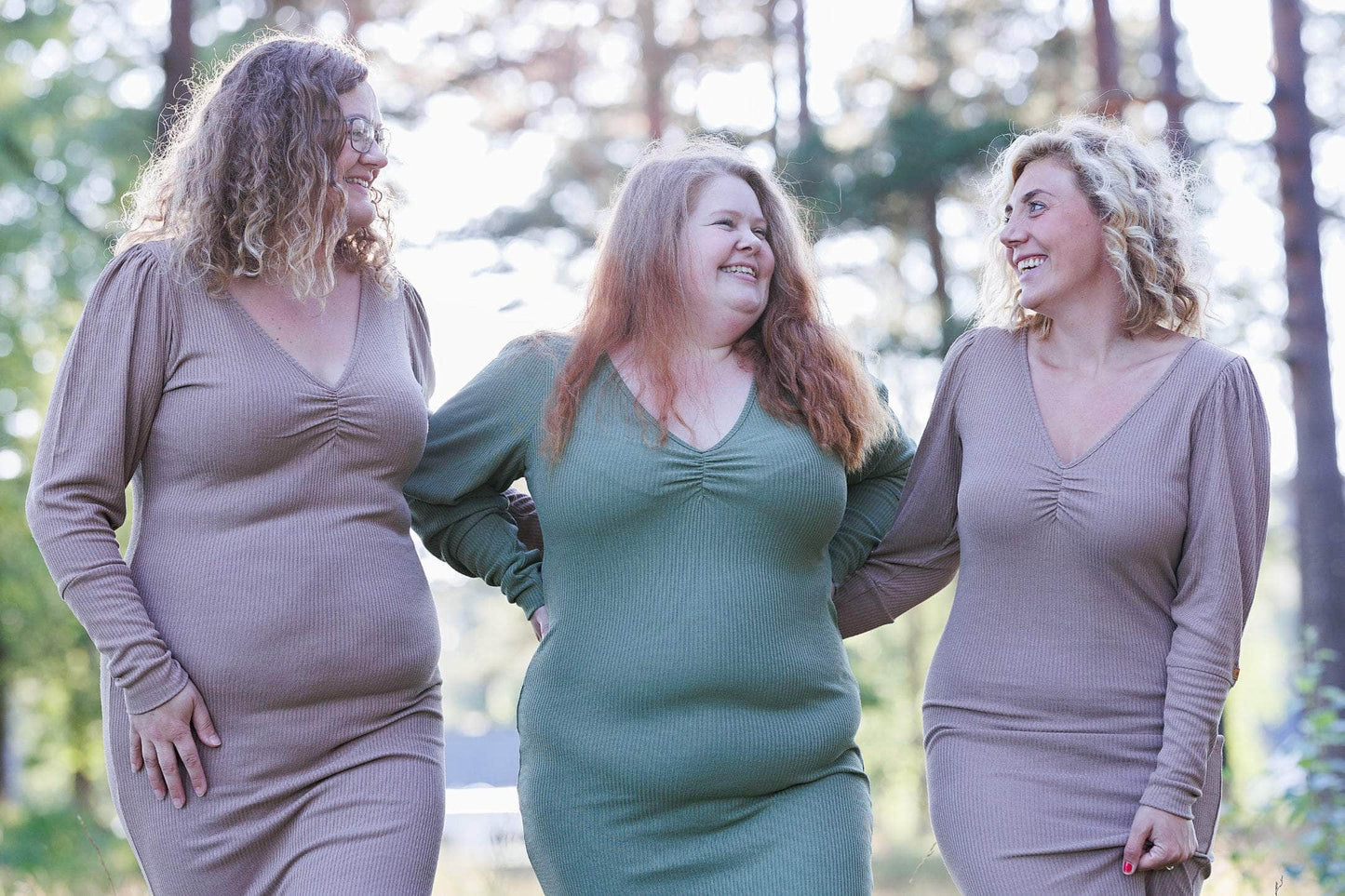 ByLien-Shop Peaceful Loungewear Kjole - Portabella