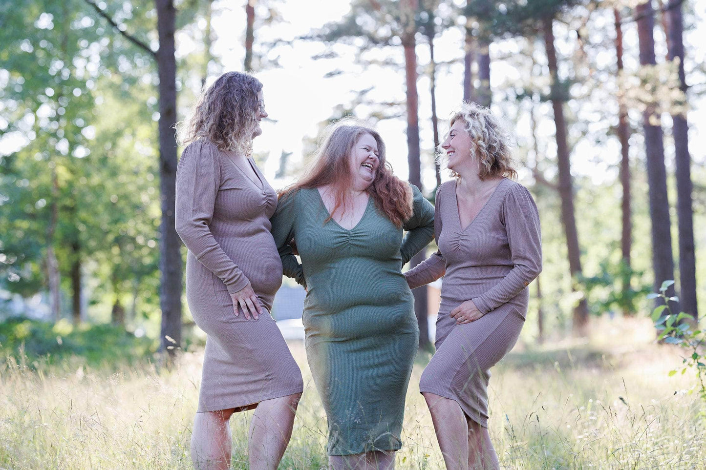 ByLien-Shop Peaceful Loungewear Kjole - Portabella