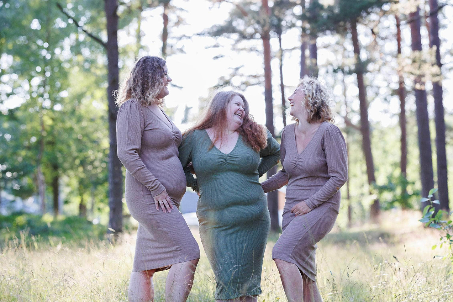 ByLien-Shop Peaceful Loungewear Kjole - Portabella
