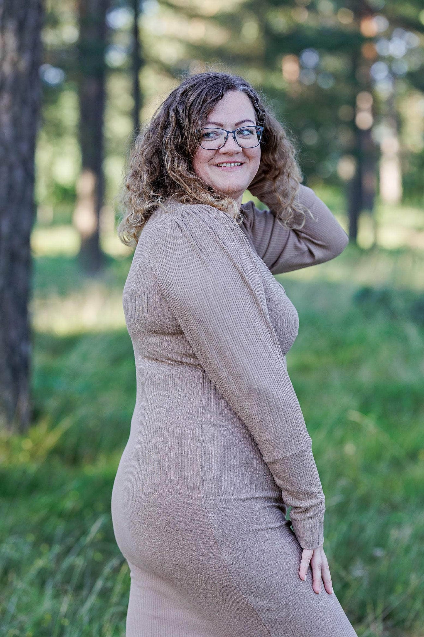 ByLien-Shop Peaceful Loungewear Kjole - Portabella