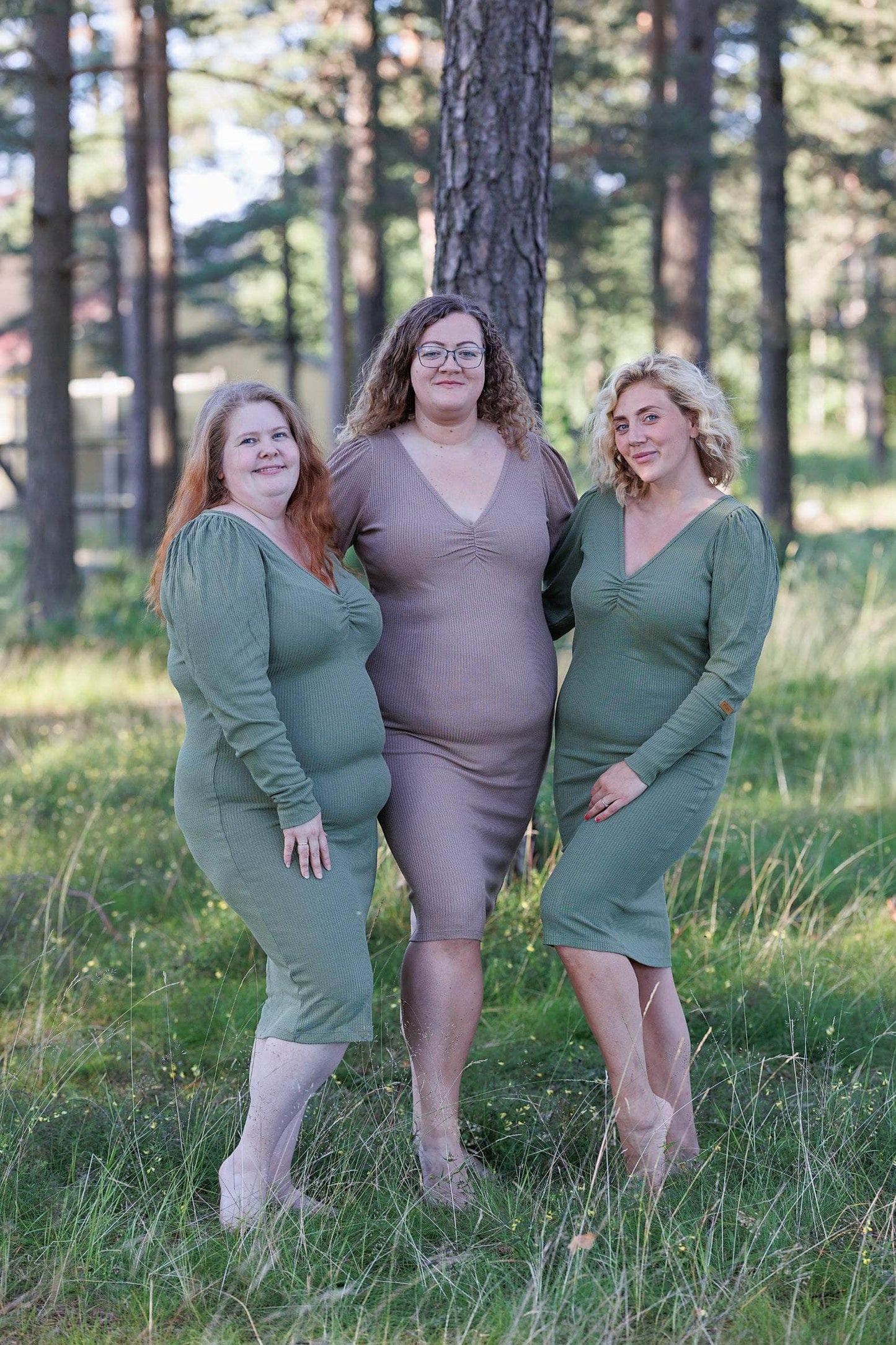 ByLien-Shop Peaceful Loungewear Kjole - Portabella