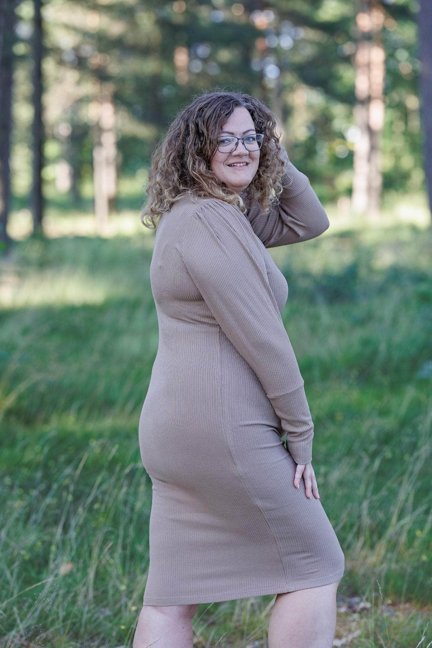 ByLien-Shop Peaceful Loungewear Kjole - Portabella