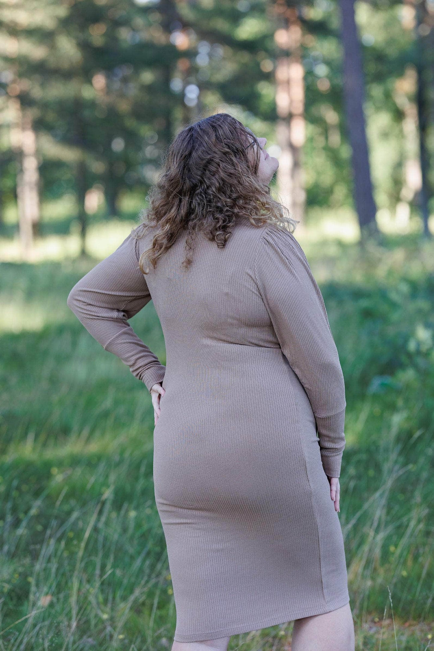 ByLien-Shop Peaceful Loungewear Kjole - Portabella