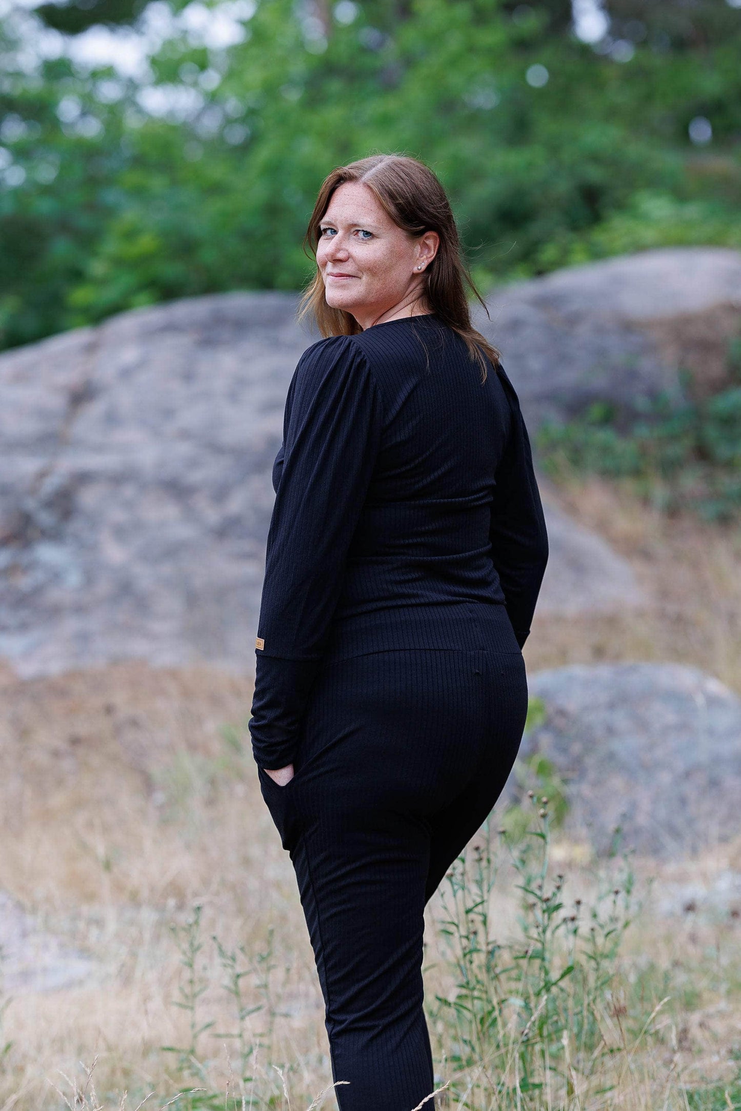 ByLien-Shop Relax Loungewear Bukse - Black Onyx
